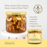 Honey Soaked Mixed Nuts