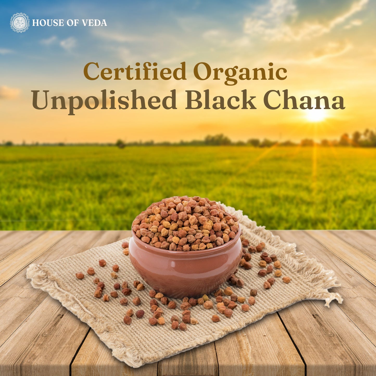 Organic Black Chana 500g