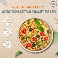 Moringa Little Millet Macaroni Pasta