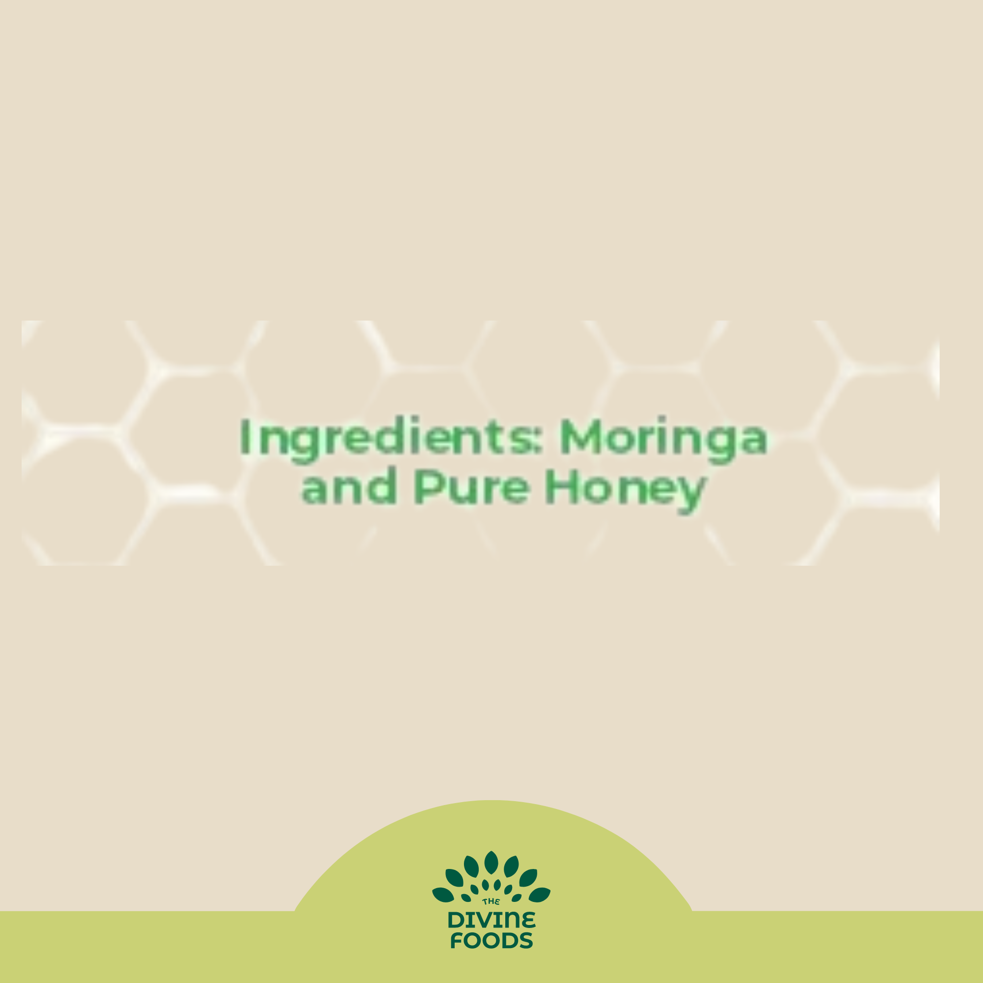 Organic Moringa Honey Spread For Detoxify the Gut
