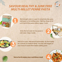 Multi Millet Penne Pasta