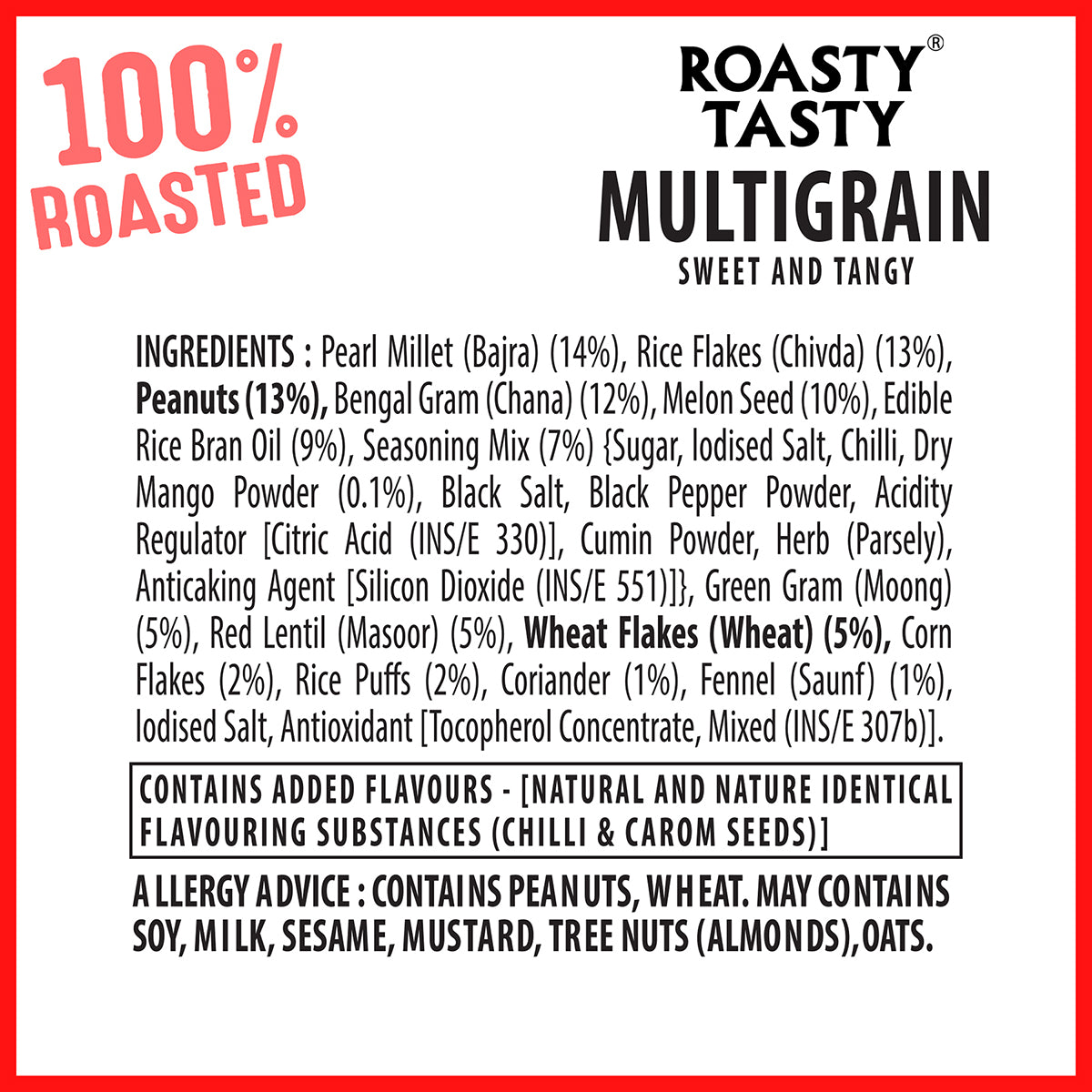 Multigrain Sweet & Tangy Roasted Snack