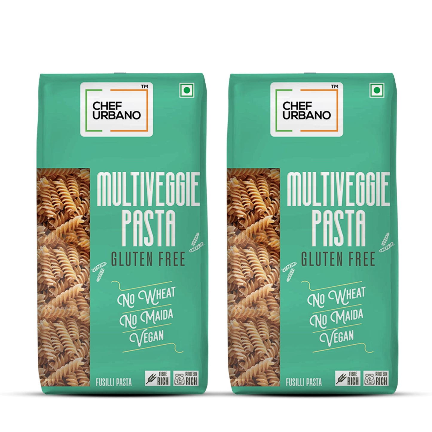 Chef Urbano Multi Veggie Fusilli Pasta 250 Gms