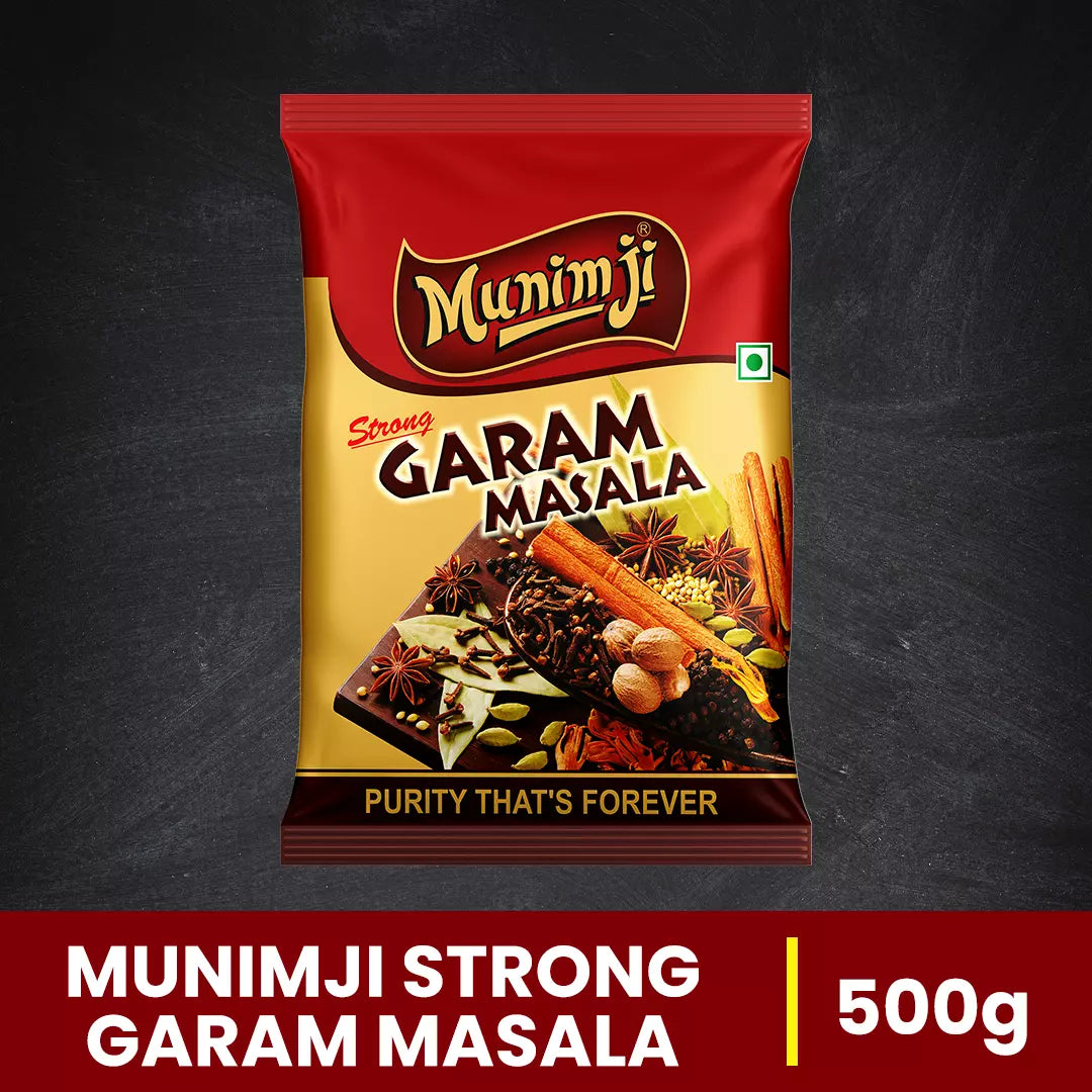 Pushp Munimji Garam Masala (Strong) - 500 gms