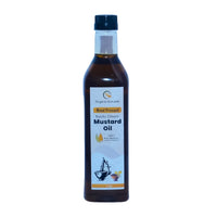 Wood Pressed Mustard Oil 100% Pure & Organic Cold Pressed