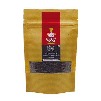 Nutty Yogi Organic Mustard Seeds 100gm