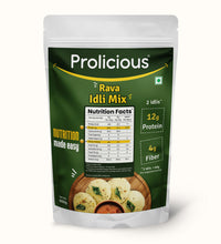 High Protein Rava Idli Mix