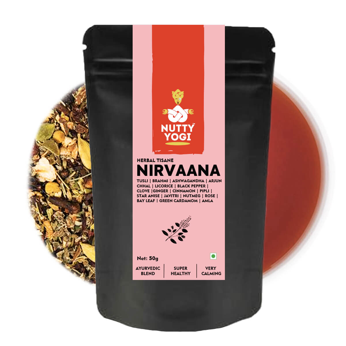 Nutty Yogi Nirvaana Anti Stress Tisane | 50g