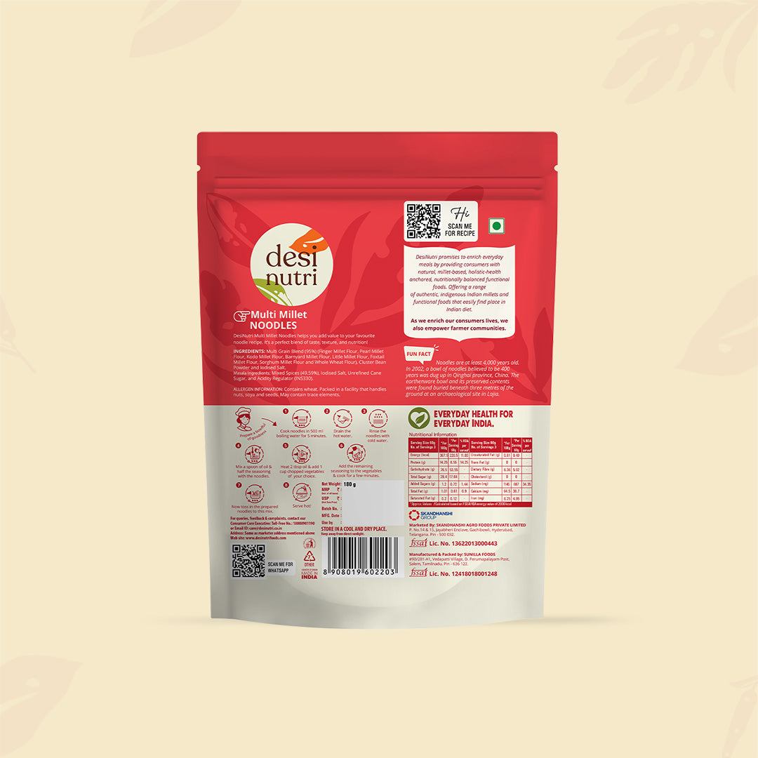 Multi Millet Noodles - 192g