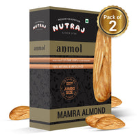 Nutraj Anmol Jumbo Size Mamra Almonds 500gm