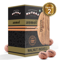 Nutraj Anmol Premium Walnut Inshell (Jumbo Size - Natural) 1kg