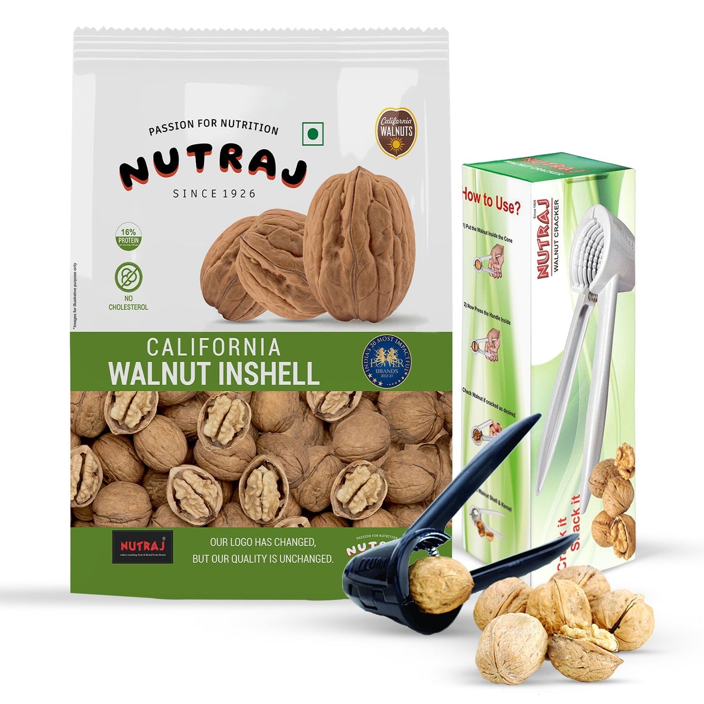 Nutraj California Walnut Inshell 1kg