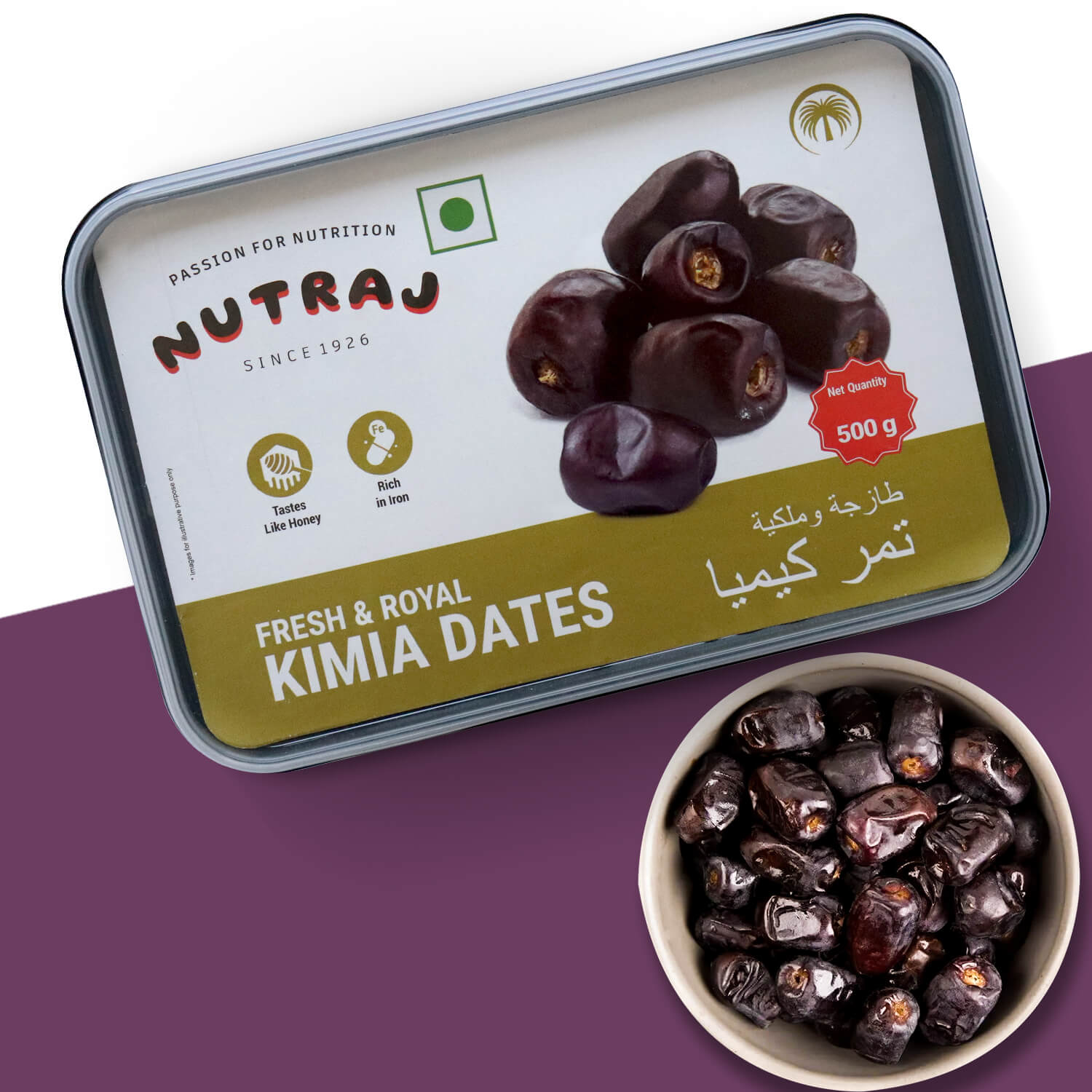 Nutraj Kimia Dates (Khajoor) 500gm