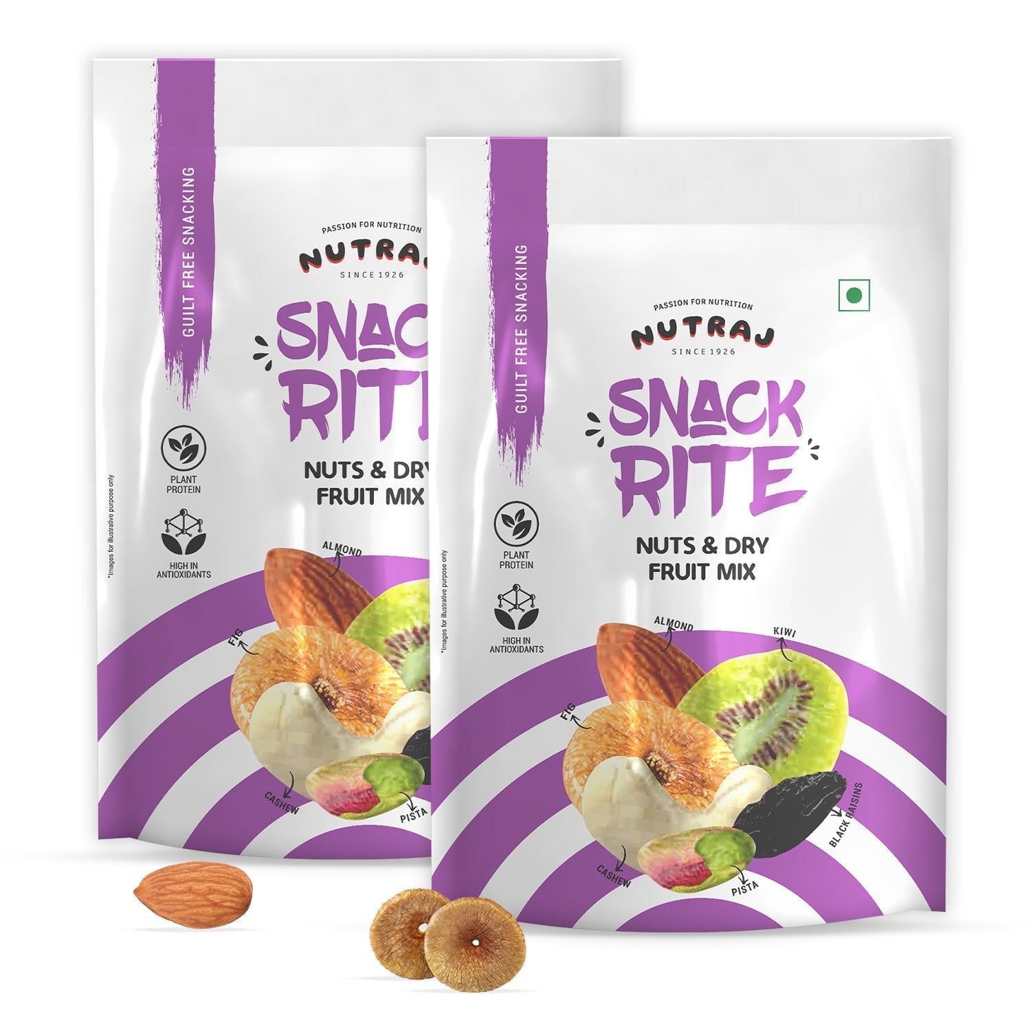 Nutraj Snackrite Nuts & Dry Fruit Mix 150gm