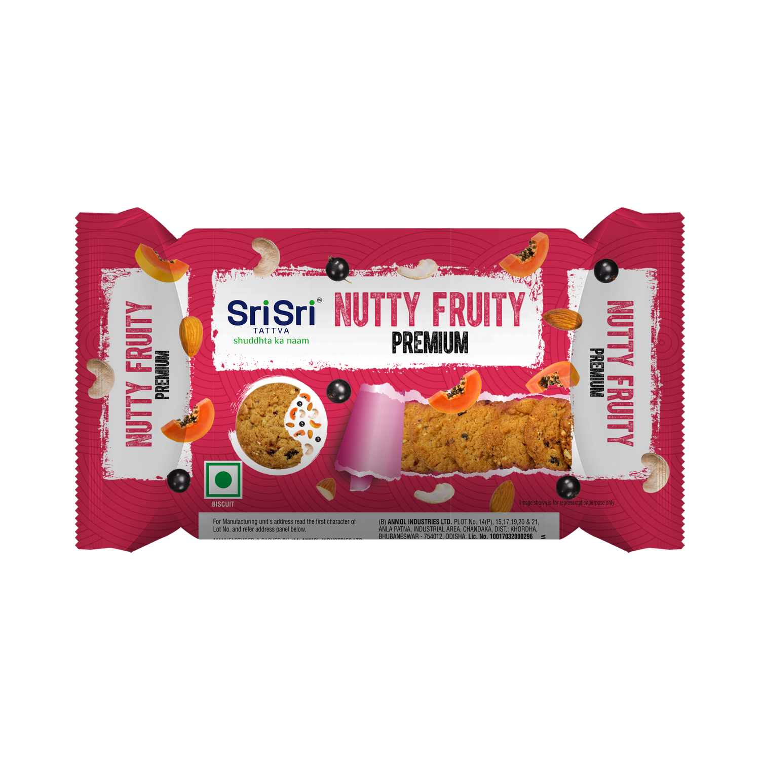 Nutty Fruity Premium Biscuit, 75 g