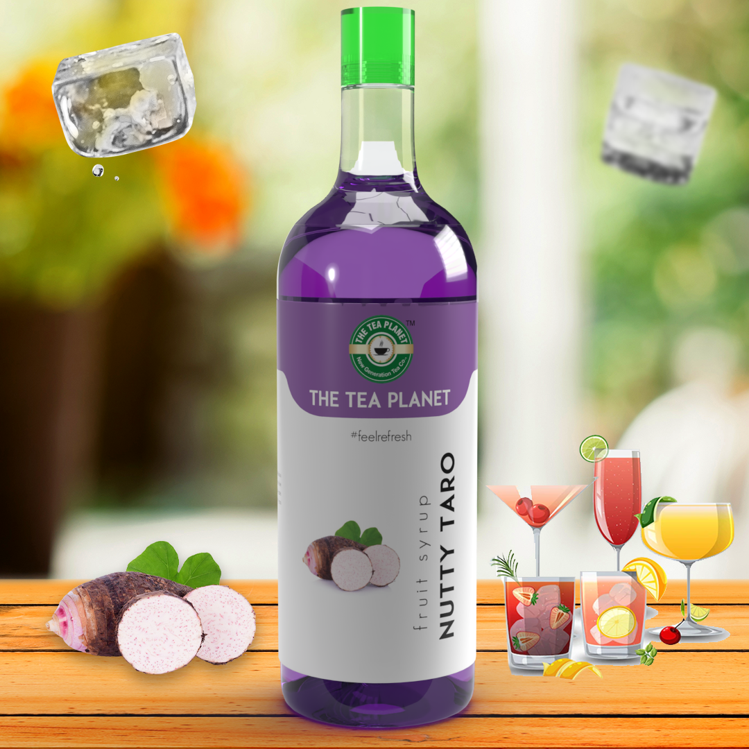 Nutty Taro Fruit Syrup - 700 ml