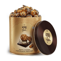 Nutty Tuxedo Chocolate Popcorn, Tin, 150g