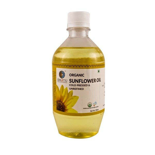 Dhatu Organic Sunflower Oil - 500 ml