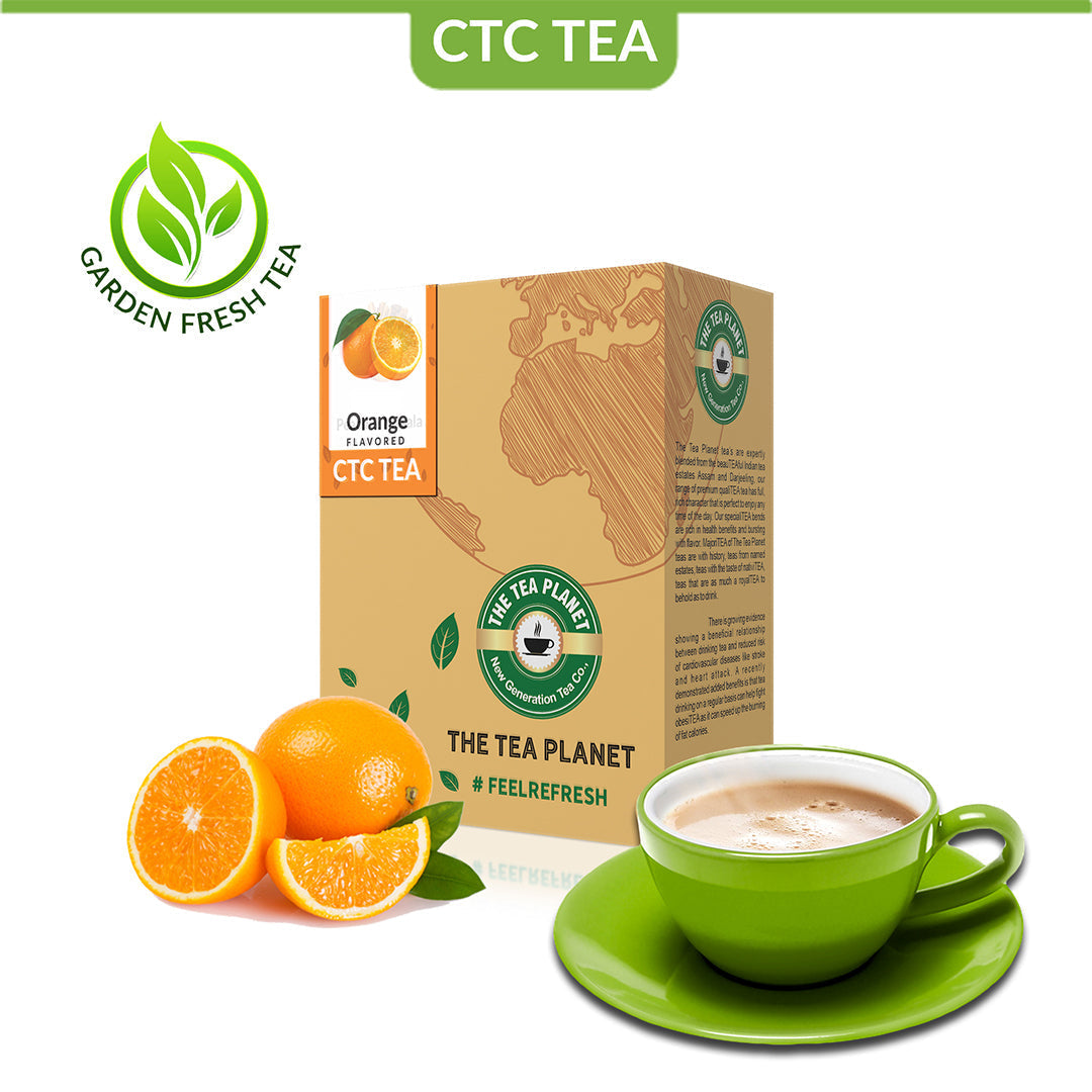 Orange Flavored CTC Tea