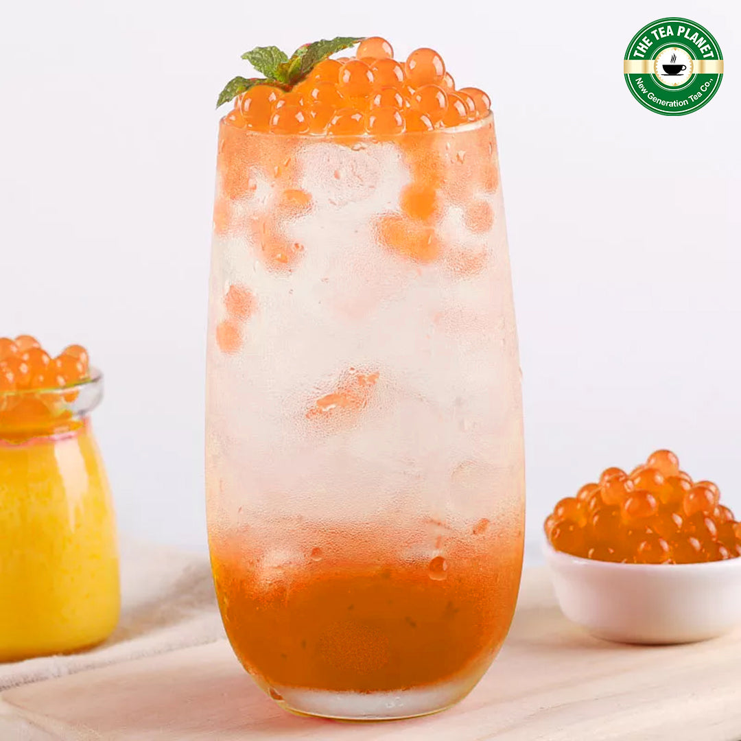 Orange Popping Boba - 400 gms