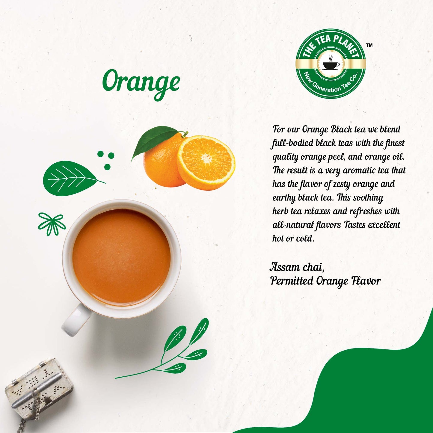 Orange Flavored CTC Tea