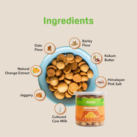 Natible Probiotic Orange Mini Cookies Combo