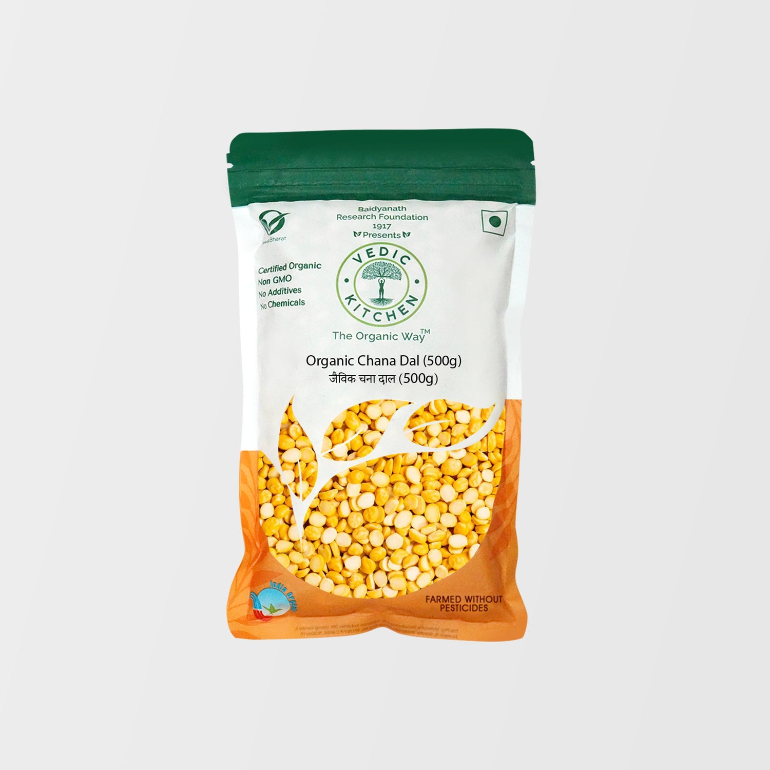 Organic Chana Dal 500 g