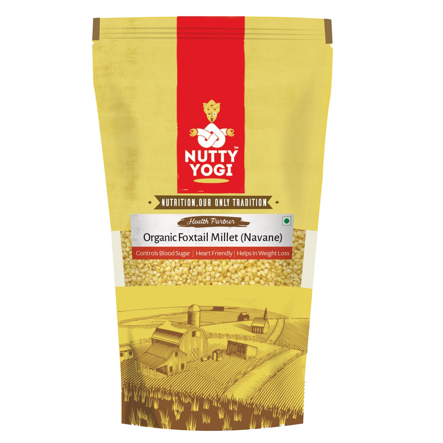 Nutty Yogi Organic Foxtail Millet / Navane