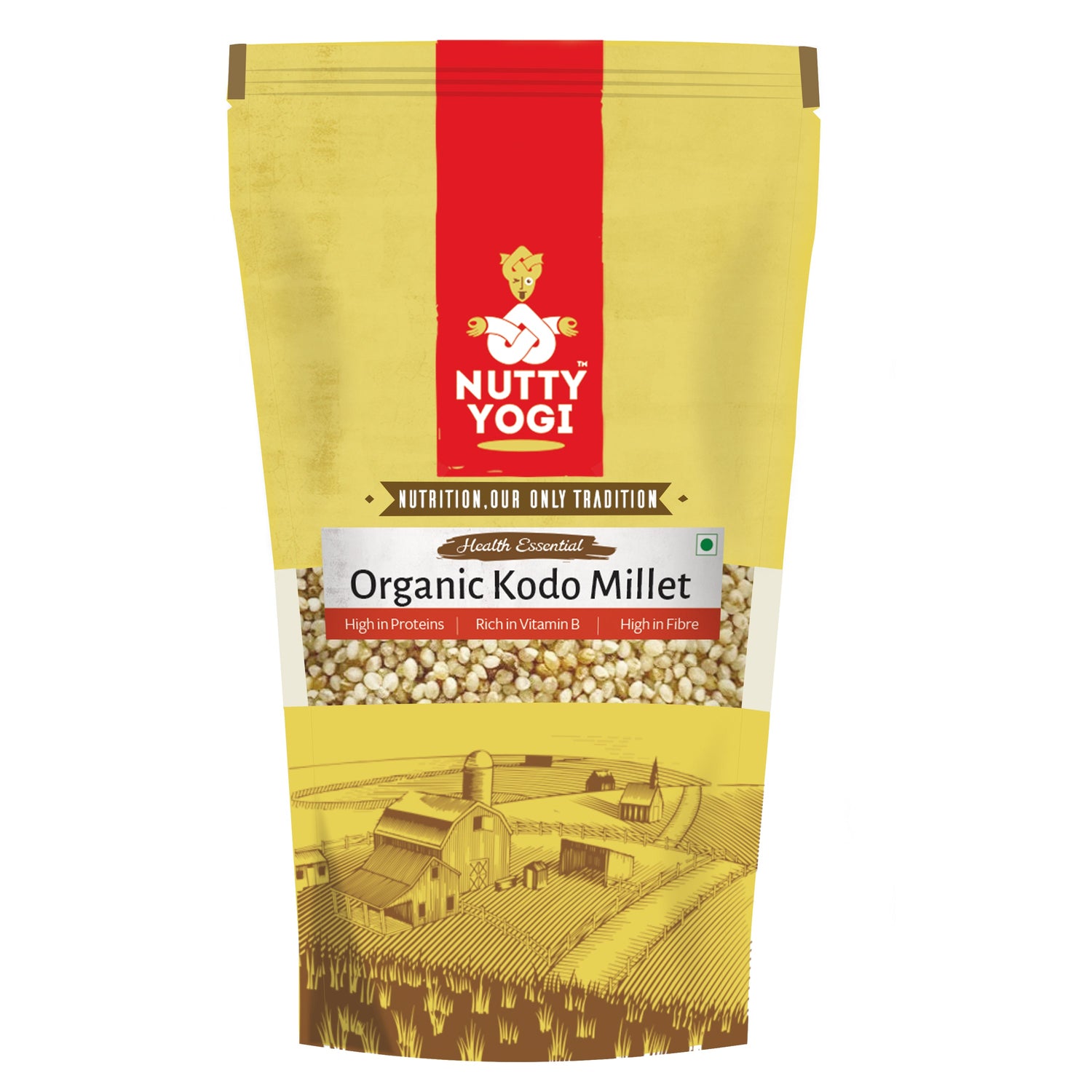 Nutty Yogi Organic Kodo Millet 1kg