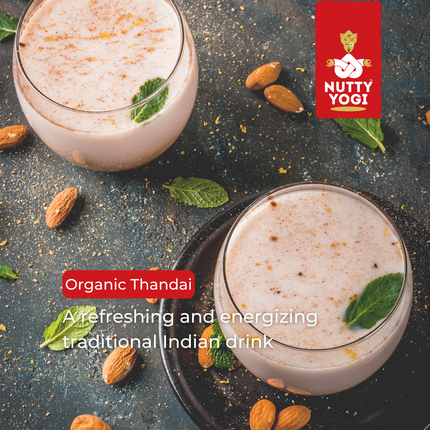 Nutty Yogi Homemade Organic Thandai - 500ml