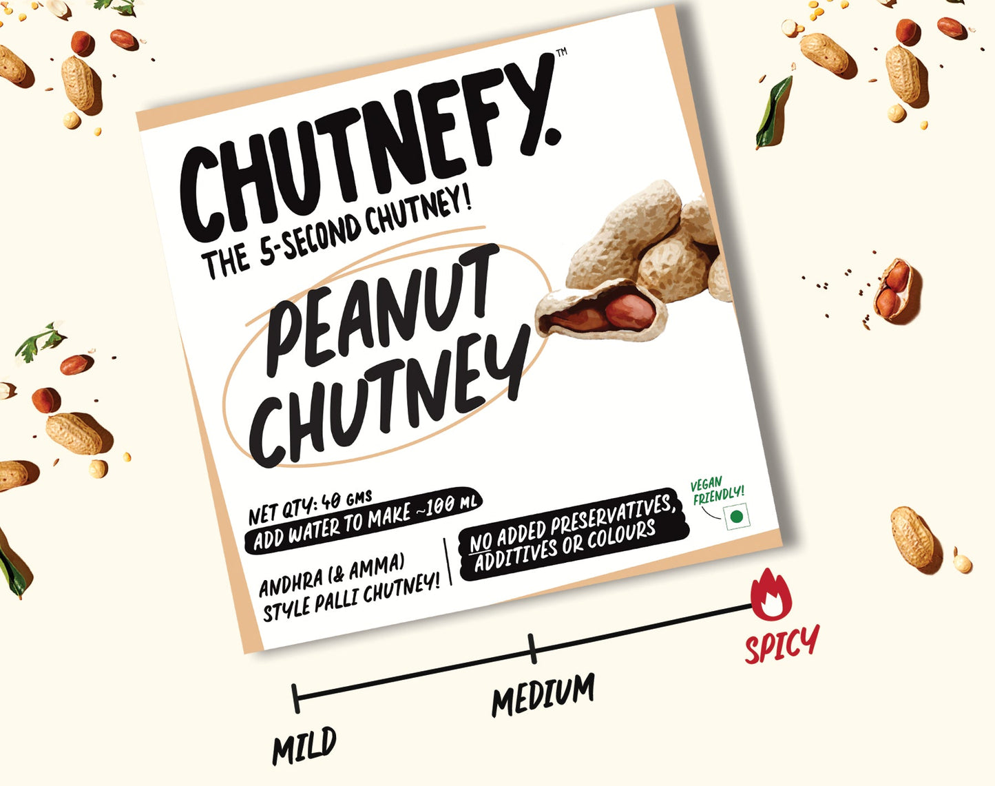 Peanut Chutney |Trial Pack of 2 | Andhra Style | Spicy |