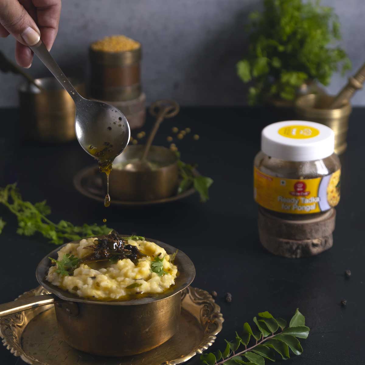 Venn Pongal Tadka Jar - 180g