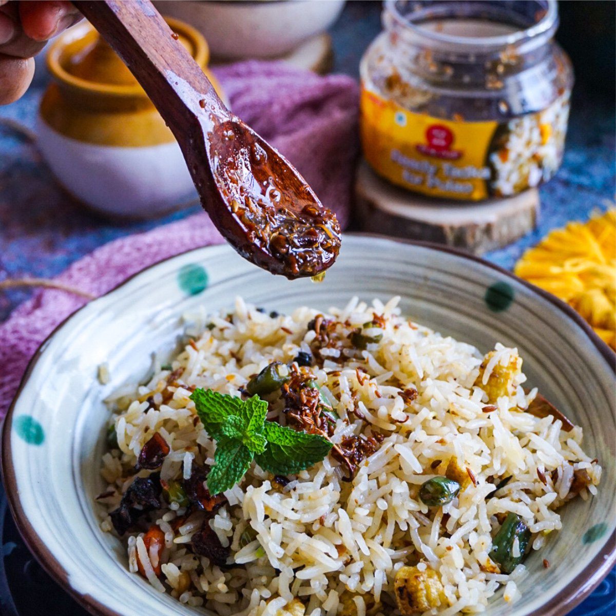 Royal Pulao Tadka Jar - 180g