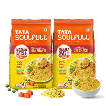 Masala Oats+ Dal Shakti - Masala 500g - Pack of 2 | 1000g