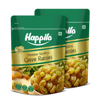 Happilo Premium Seedless Green Raisins