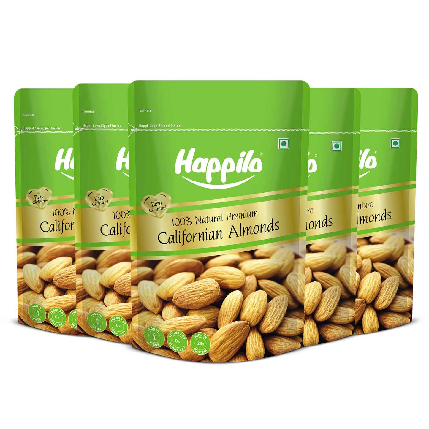 Happilo 100% Natural Premium California Almonds