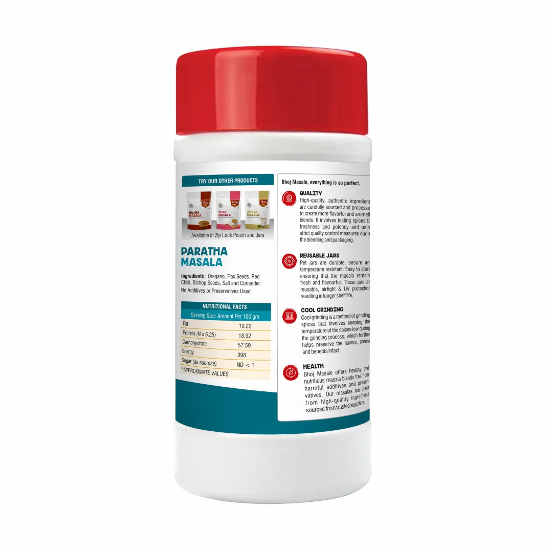 Paratha Masala - PET JAR 500g(Net 450g)