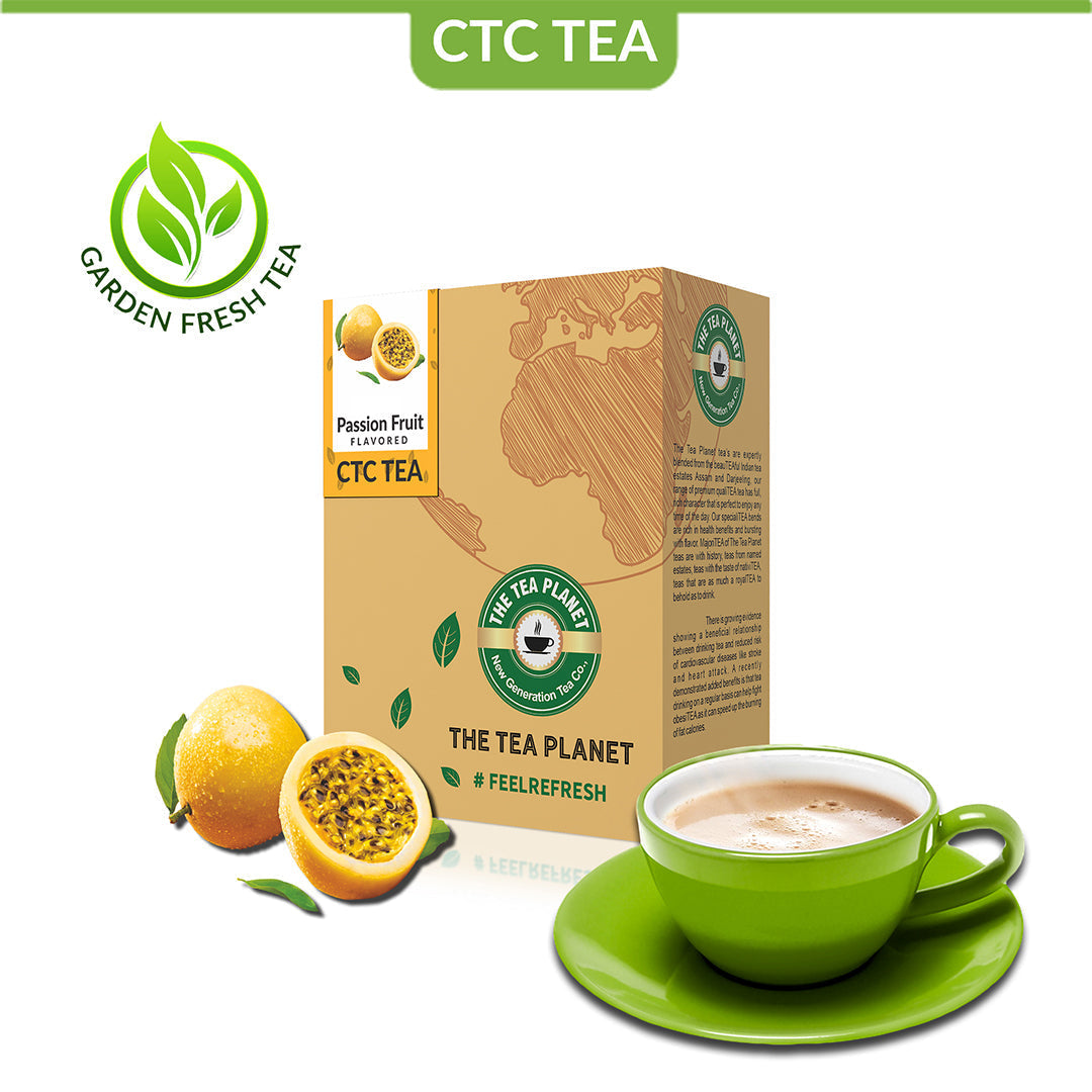 Passion Fruit Flavored CTC Tea