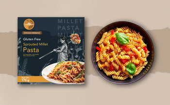 Sprouted Millet Pasta - Pack of 2 (Gluten-Free)