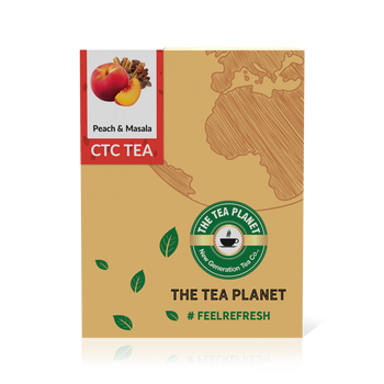 Peach & Masala Flavored CTC Tea