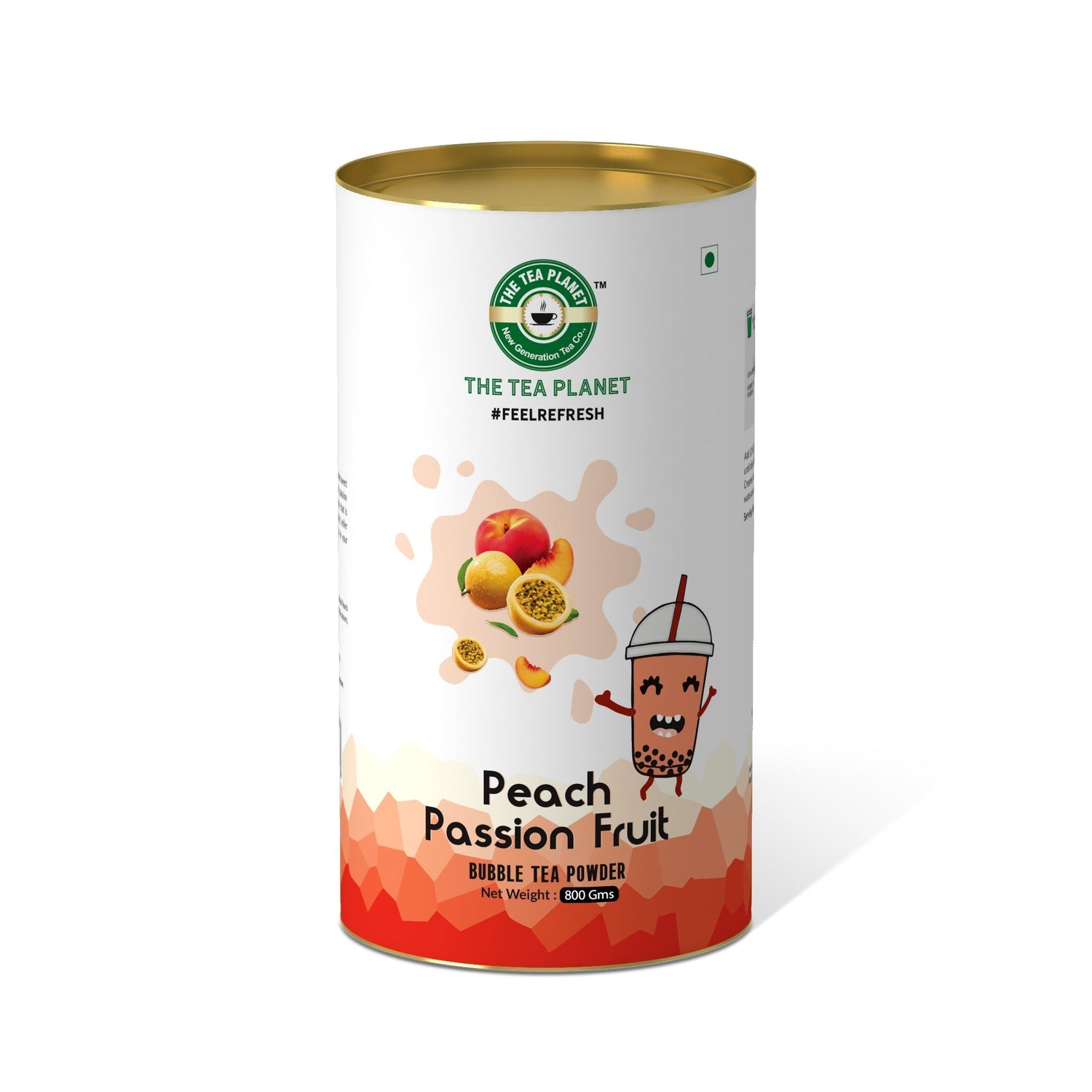 Peach Passion Fruit Bubble Tea Premix