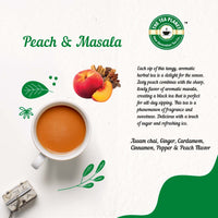 Peach & Masala Flavored CTC Tea