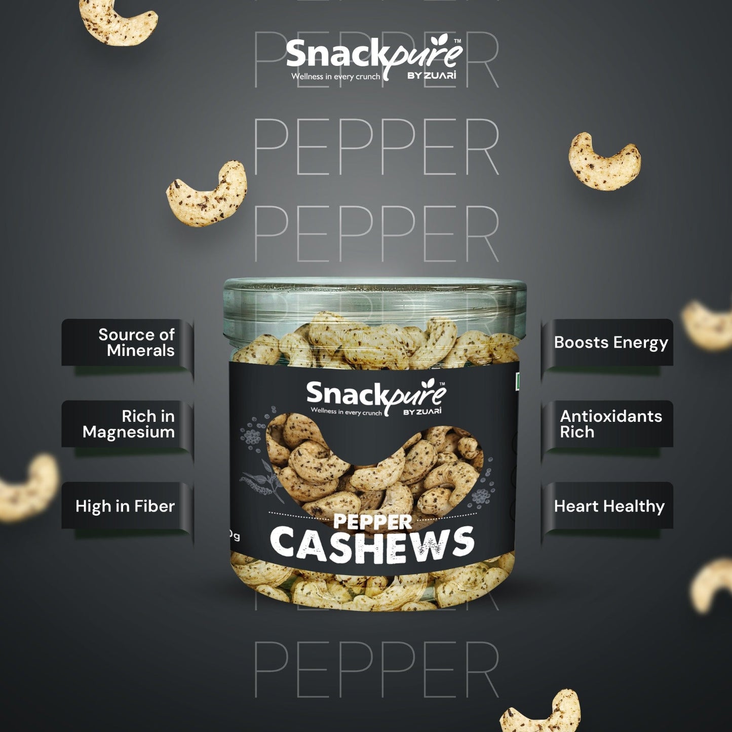 Pepper Cashews