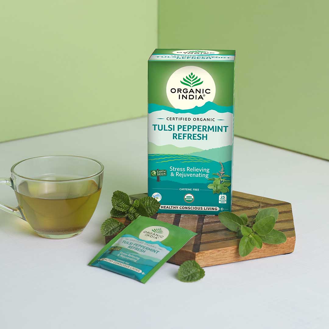 Tulsi Peppermint Refresh 25 Teabags