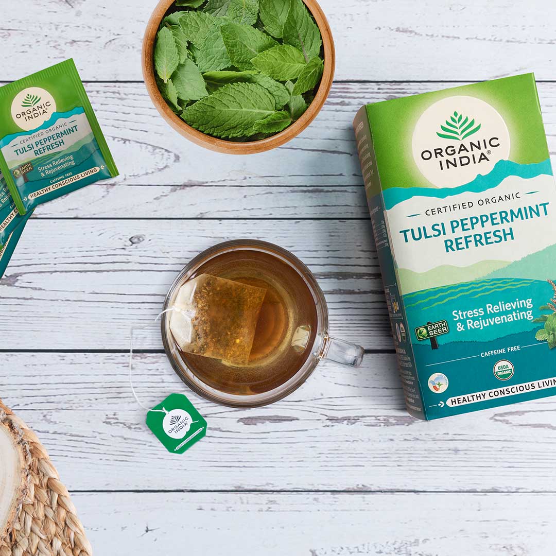 Tulsi Peppermint Refresh 25 Teabags