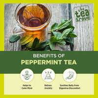 Organic Peppermint Tea (25 g, 25 Cups)