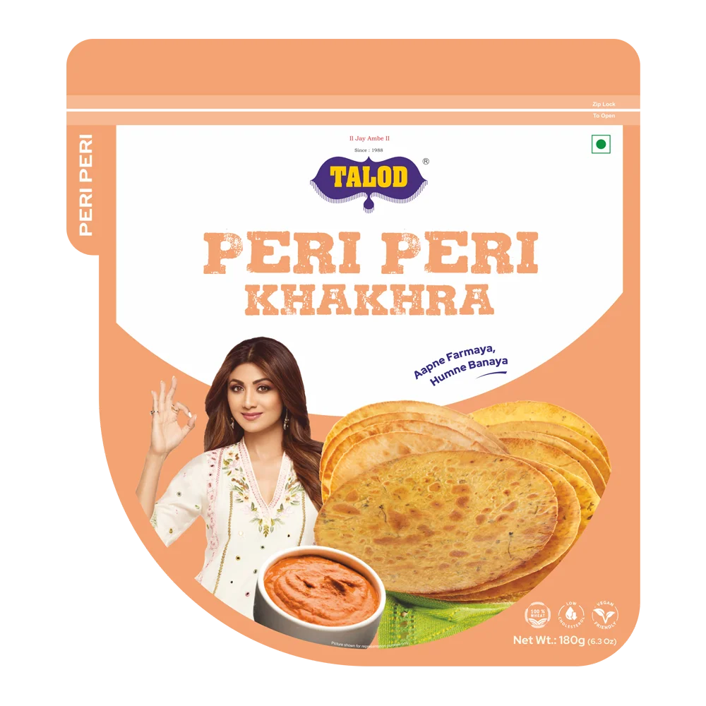 Peri Peri Khakhra – Healthy & Tasty, 180g