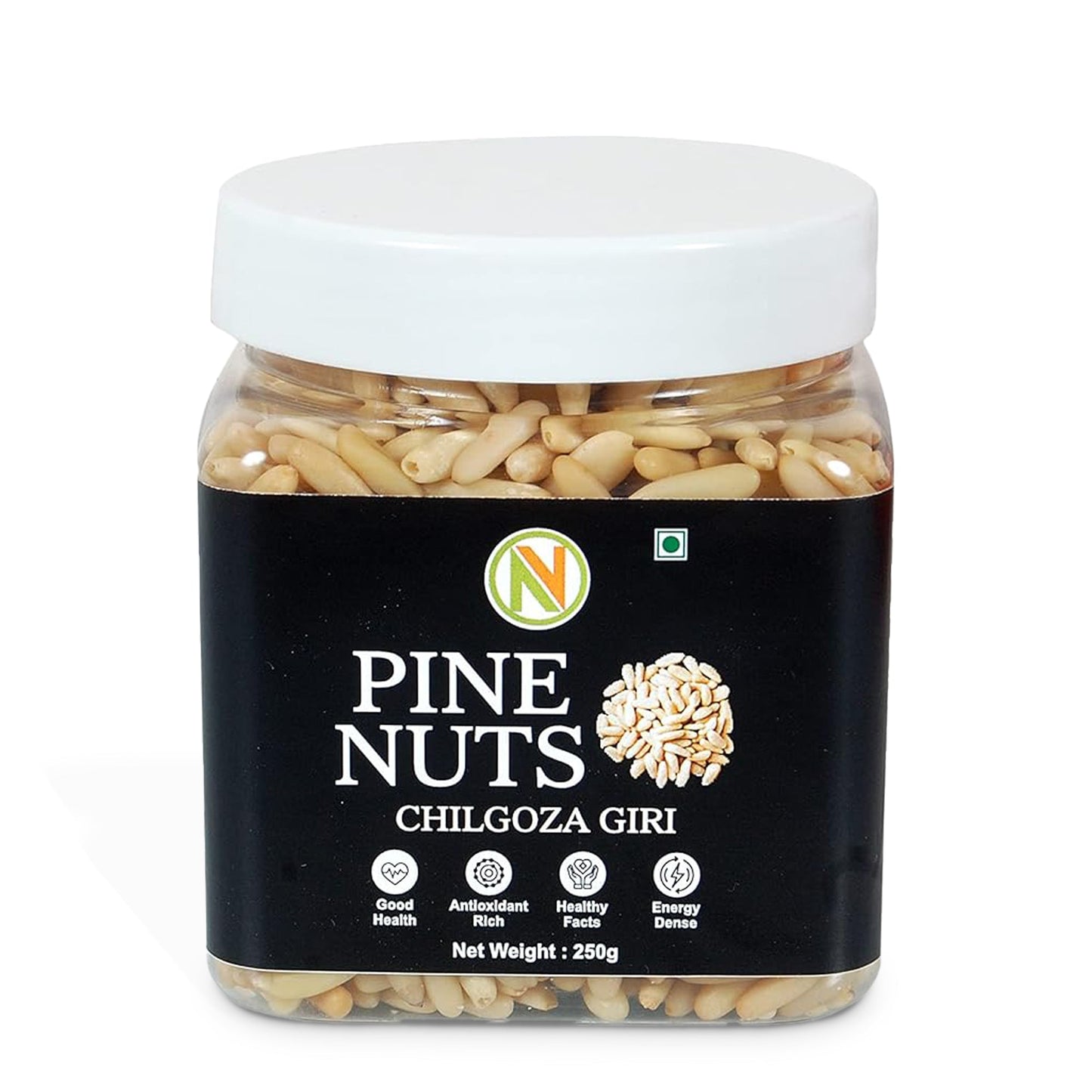 NatureVit Pinenut Kernels (Premium Chilgoza-Giri)