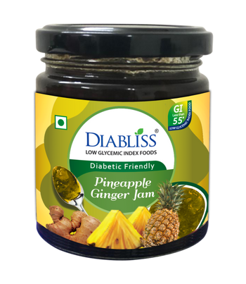 Diabliss Diabetic Friendly Pineapple Ginger Jam 225g