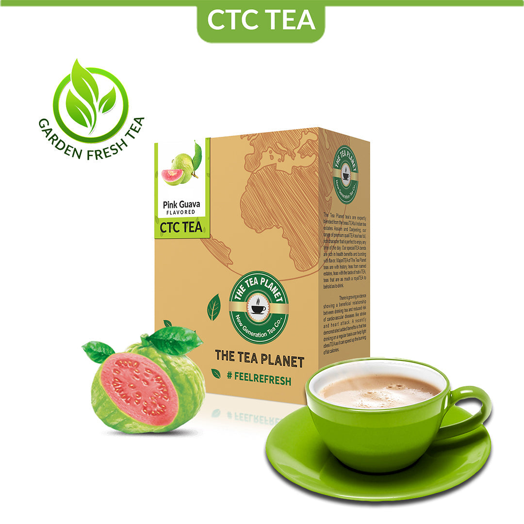 Pink Guava Flavored CTC Tea